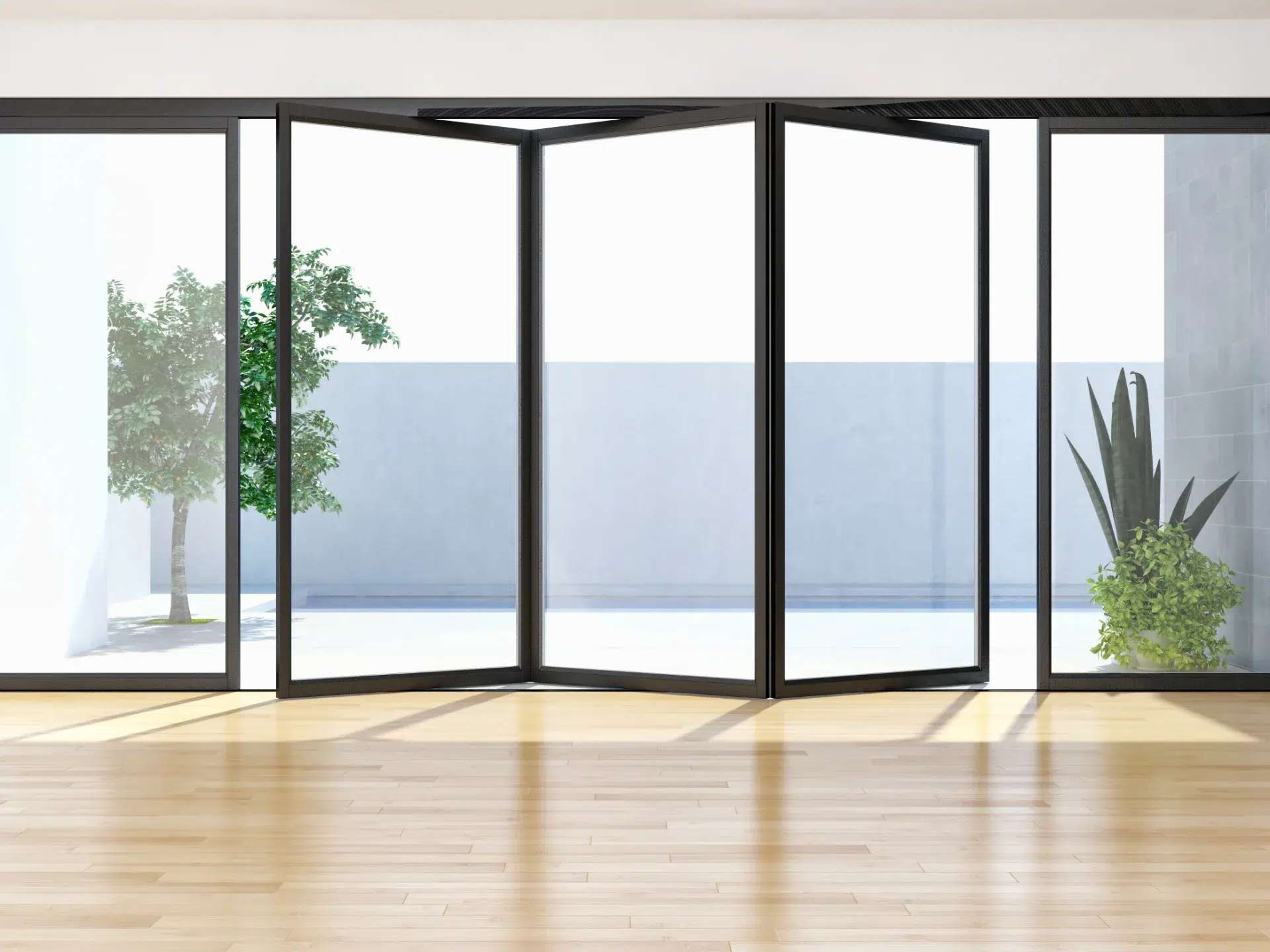 VLX 100 Bifold / Folding Door in Miami Lakes, FL | Sightline Windows & Doors Miami Lakes - detail 1