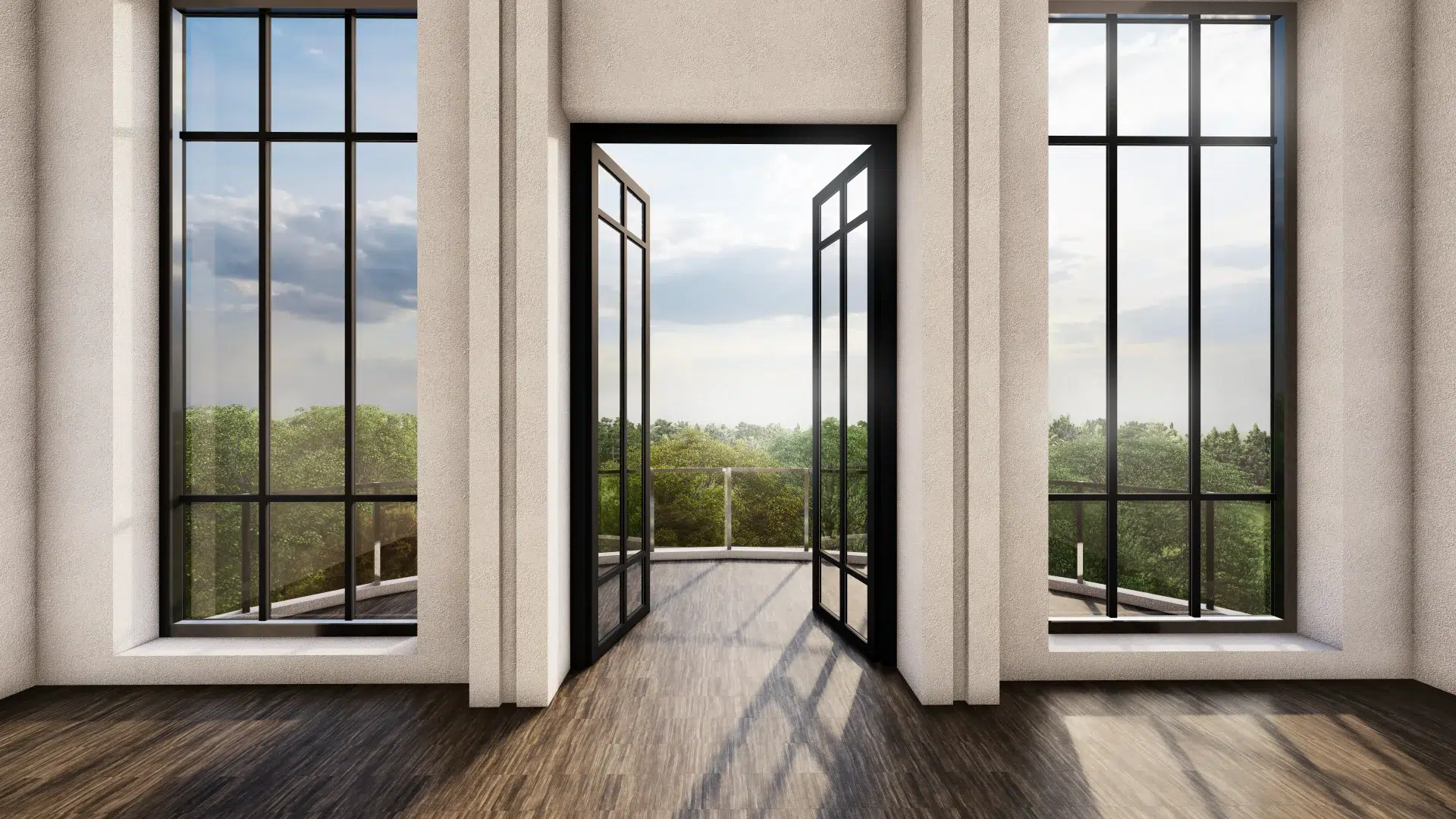 VLX 100 Double Swing / French Door in Miami Lakes, FL | Sightline Windows & Doors Miami Lakes - detail 1