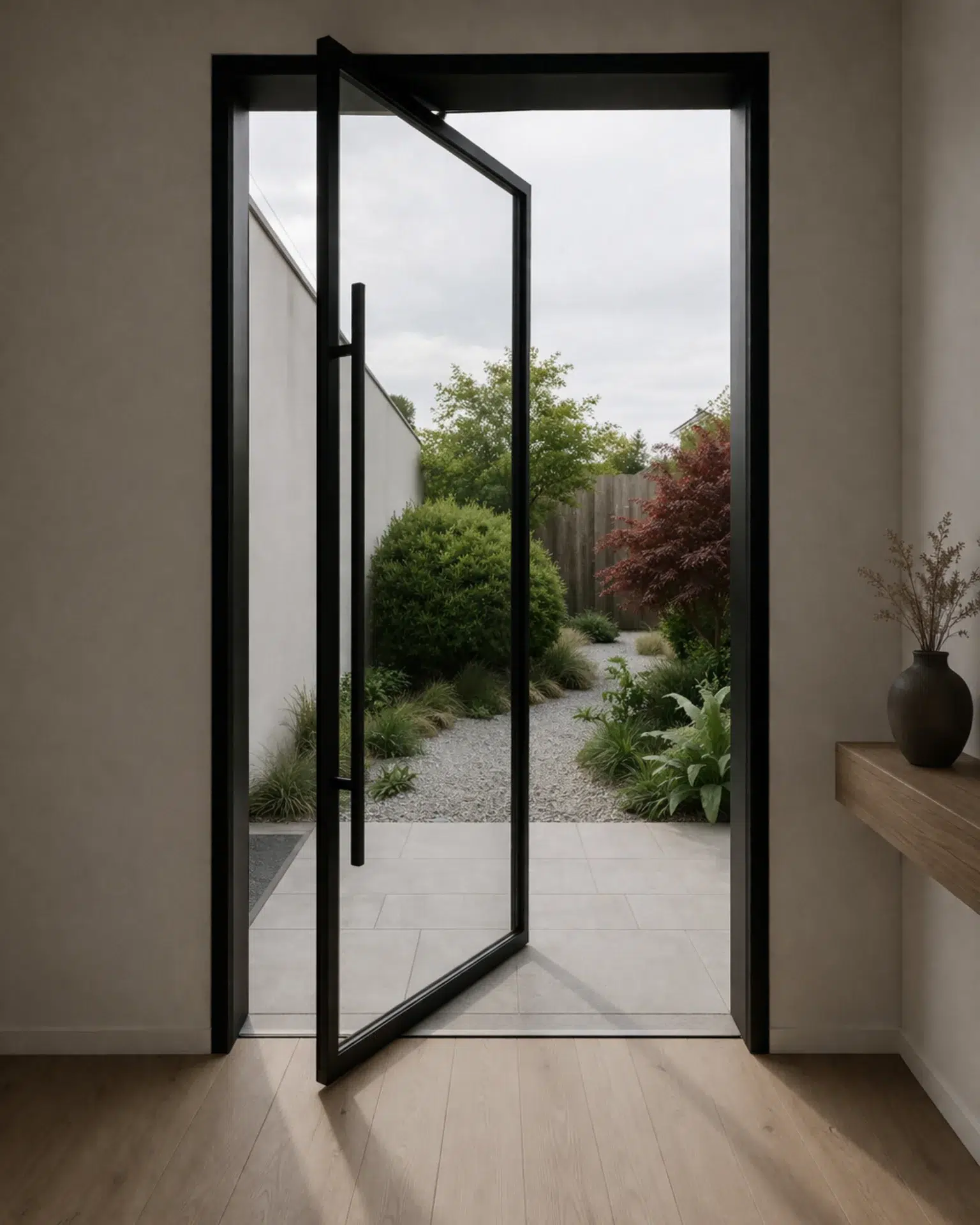 VLX 100 Pivot Door in Miami Lakes, FL | Sightline Windows & Doors Miami Lakes - detail 1